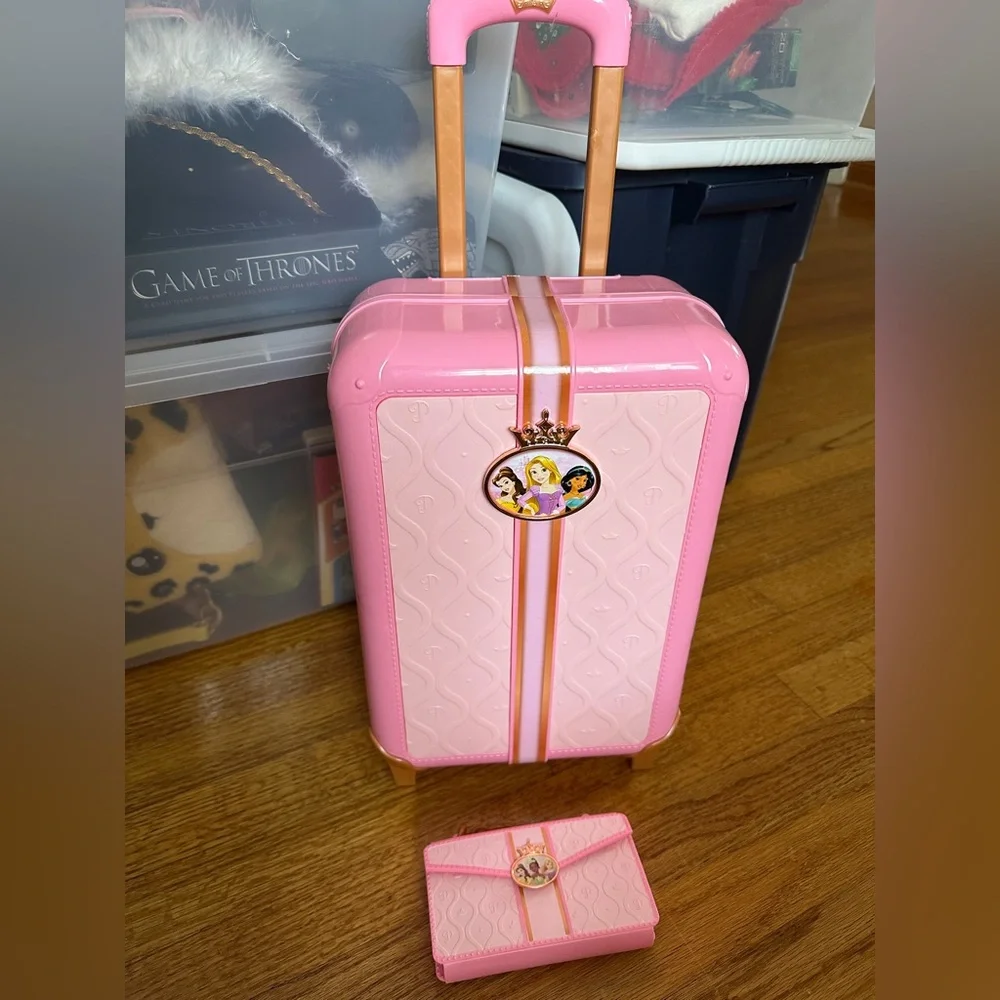 Disney princess pretend play luggage and purse - Picture 1 of 8